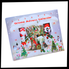 Carica l'immagine nel visualizzatore di Gallery, Calendario dell'Avvento degli gnomi con conto alla rovescia di 31 giorni - Ozerty
