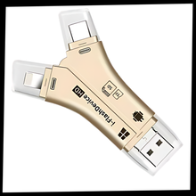 Carica l'immagine nel visualizzatore di Gallery, USB 4-in-1 per telefoni - Ozerty
