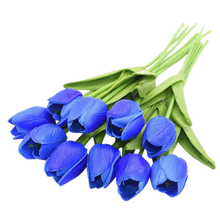 Carica l'immagine nel visualizzatore di Gallery, Fiore di tulipano artificiale (10 pezzi)
