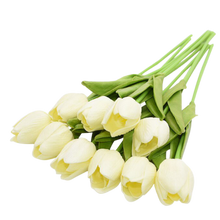 Carica l'immagine nel visualizzatore di Gallery, Fiore di tulipano artificiale (10 pezzi)
