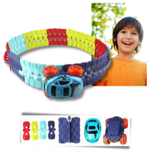 Carica l'immagine nel visualizzatore di Gallery, Auto ferroviaria flessibile giocattolo per bambini - Ozerty
