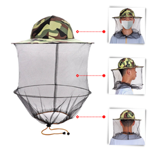 Carica l'immagine nel visualizzatore di Gallery, Cappello da apicoltura mimetico con velo di nylon a rete - Ozerty
