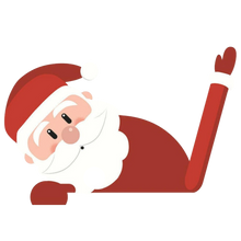 Carica l'immagine nel visualizzatore di Gallery, Adesivo per tergicristalli di natale
