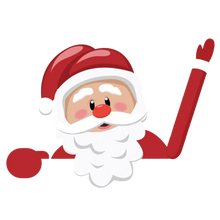 Carica l'immagine nel visualizzatore di Gallery, Adesivo per tergicristalli di natale
