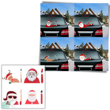 Carica l'immagine nel visualizzatore di Gallery, Adesivo per tergicristalli di natale - Ozerty
