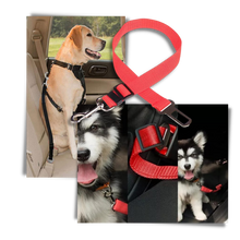 Carica l'immagine nel visualizzatore di Gallery, Cintura di sicurezza regolabile e durevole per cani per auto - Ozerty
