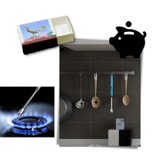 Carica l'immagine nel visualizzatore di Gallery, Accendino da cucina antivento ricaricabile - Ozerty
