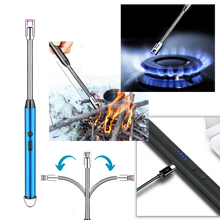 Carica l'immagine nel visualizzatore di Gallery, Accendino da cucina antivento ricaricabile - Ozerty
