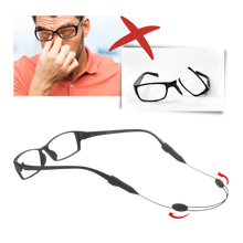 Carica l'immagine nel visualizzatore di Gallery, Cinturino da collo regolabile per gli occhiali - Ozerty
