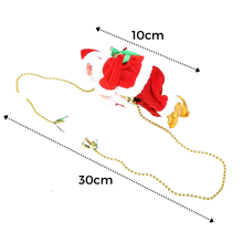 Carica l'immagine nel visualizzatore di Gallery, Decorazione Babbo Natale elettrico rampicante  - Ozerty
