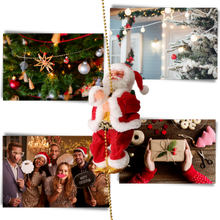 Carica l'immagine nel visualizzatore di Gallery, Decorazione Babbo Natale elettrico rampicante
