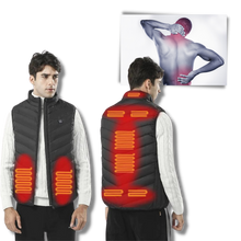 Carica l'immagine nel visualizzatore di Gallery, Gilet riscaldato unisex  - Ozerty
