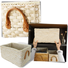 Carica l'immagine nel visualizzatore di Gallery, Cestino di vimini intrecciato a mano - Ozerty
