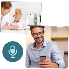 Carica l'immagine nel visualizzatore di Gallery, Telecamera di sicurezza wireless HD con suono e rilevamento del movimento - Ozerty
