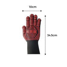 Carica l'immagine nel visualizzatore di Gallery, Guanti BBQ resistenti al calore (1 paio) - Ozerty
