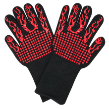 Carica l'immagine nel visualizzatore di Gallery, Guanti BBQ resistenti al calore (1 paio) - Ozerty
