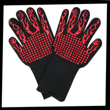 Carica l'immagine nel visualizzatore di Gallery, Guanti BBQ resistenti al calore (1 paio) - Ozerty
