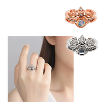 Carica l'immagine nel visualizzatore di Gallery, "Ti amo" in 100 lingue con un bellissimo anello
