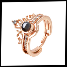 Carica l'immagine nel visualizzatore di Gallery, "Ti amo" in 100 lingue con un bellissimo anello - Ozerty
