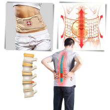 Carica l'immagine nel visualizzatore di Gallery, Cintura di supporto lombare a decompressione gonfiabile - Ozerty
