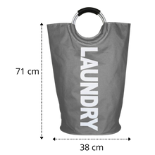 Carica l'immagine nel visualizzatore di Gallery, Borsa pieghevole per il cesto della biancheria con manici - Ozerty
