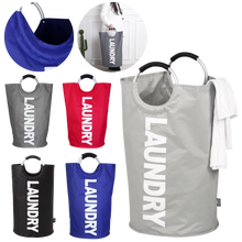 Carica l'immagine nel visualizzatore di Gallery, Borsa pieghevole per il cesto della biancheria con manici - Ozerty
