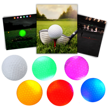 Carica l'immagine nel visualizzatore di Gallery, Confezione da 6 palline da golf luminose a LED - Ozerty
