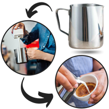 Carica l'immagine nel visualizzatore di Gallery, Caraffa per il latte in acciaio inox 100 ml - Ozerty
