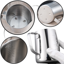 Carica l'immagine nel visualizzatore di Gallery, Caraffa per il latte in acciaio inox 100 ml
