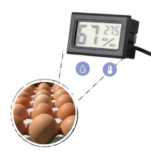 Carica l&#39;immagine nel visualizzatore di Gallery, Mini termometro igrometro LCD digitale
