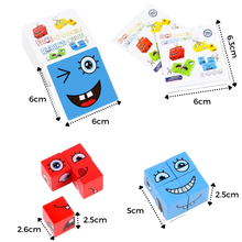 Carica l'immagine nel visualizzatore di Gallery, Gioco di emoji del cubo magico Montessori - Ozerty
