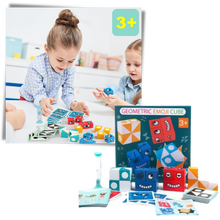 Carica l'immagine nel visualizzatore di Gallery, Gioco di emoji del cubo magico Montessori
