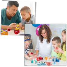 Carica l'immagine nel visualizzatore di Gallery, Gioco di emoji del cubo magico Montessori - Ozerty
