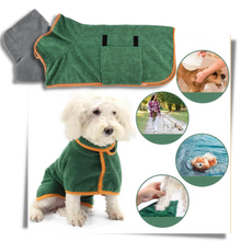 Carica l'immagine nel visualizzatore di Gallery, Accappatoio per animali super assorbente  - Ozerty
