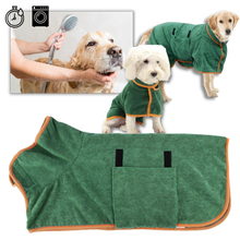 Carica l'immagine nel visualizzatore di Gallery, Accappatoio per animali super assorbente  - Ozerty
