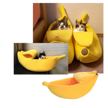 Carica l'immagine nel visualizzatore di Gallery, Letto per animali a forma di banana
