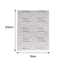 Carica l'immagine nel visualizzatore di Gallery, Confezione di stencil per eyeliner rapido - Ozerty
