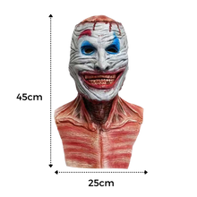Carica l'immagine nel visualizzatore di Gallery, Maschera doppia realistica di Halloween Horror  - Ozerty
