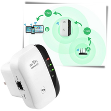 Carica l&#39;immagine nel visualizzatore di Gallery, Amplificatore di segnale WiFi remoto - Ozerty
