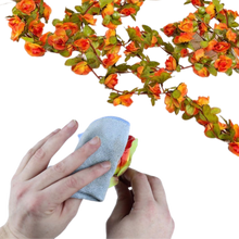 Carica l'immagine nel visualizzatore di Gallery, Ghirlanda di rose artificiali  - Ozerty
