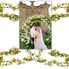 Carica l'immagine nel visualizzatore di Gallery, Ghirlanda di rose artificiali  - Ozerty
