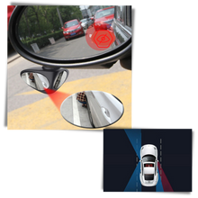 Carica l'immagine nel visualizzatore di Gallery, Specchietto retrovisore per auto a 2 lati girevole per punti ciechi - Ozerty
