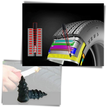 Carica l'immagine nel visualizzatore di Gallery, Chiodi per la riparazione di pneumatici in gomma - Ozerty
