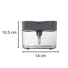 Carica l'immagine nel visualizzatore di Gallery, Distributore di detersivo da cucina con porta spugna - Ozerty
