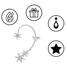 Carica l'immagine nel visualizzatore di Gallery, Coppia di orecchini alla moda con zirconi - Ozerty
