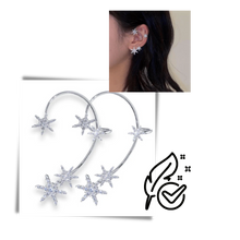 Carica l'immagine nel visualizzatore di Gallery, Coppia di orecchini alla moda con zirconi
