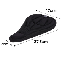 Carica l'immagine nel visualizzatore di Gallery, Cuscino del sedile della bicicletta imbottito in gel di silicone - Ozerty

