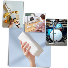 Carica l'immagine nel visualizzatore di Gallery, Supporto per smartphone integrato nel kit di luci Bluetooth
