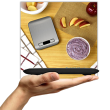 Carica l'immagine nel visualizzatore di Gallery, Bilancia da cucina digitale LCD in acciaio inox - Ozerty

