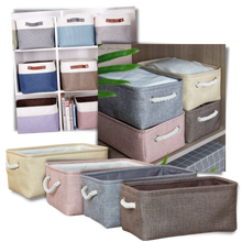 Carica l'immagine nel visualizzatore di Gallery, Elegante cestino di lino con manici in corda - Ozerty
